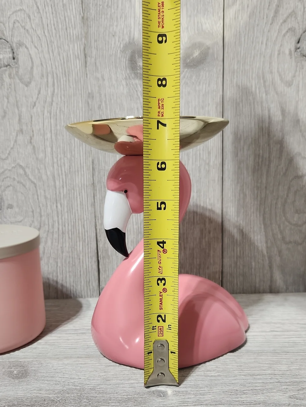Bath & Body Works Flamingo Pedestal 3 Wick Pedestal Candle Holder